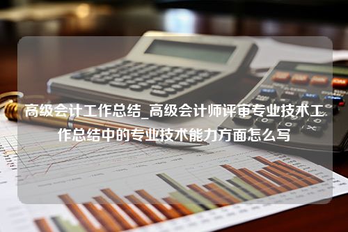 高级会计工作总结_高级会计师评审专业技术工作总结中的专业技术能力方面怎么写